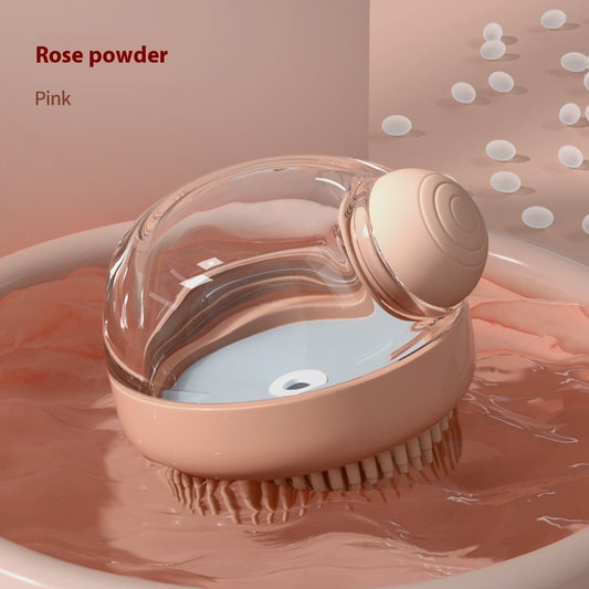 Pet Bath Silicone Bath Brush